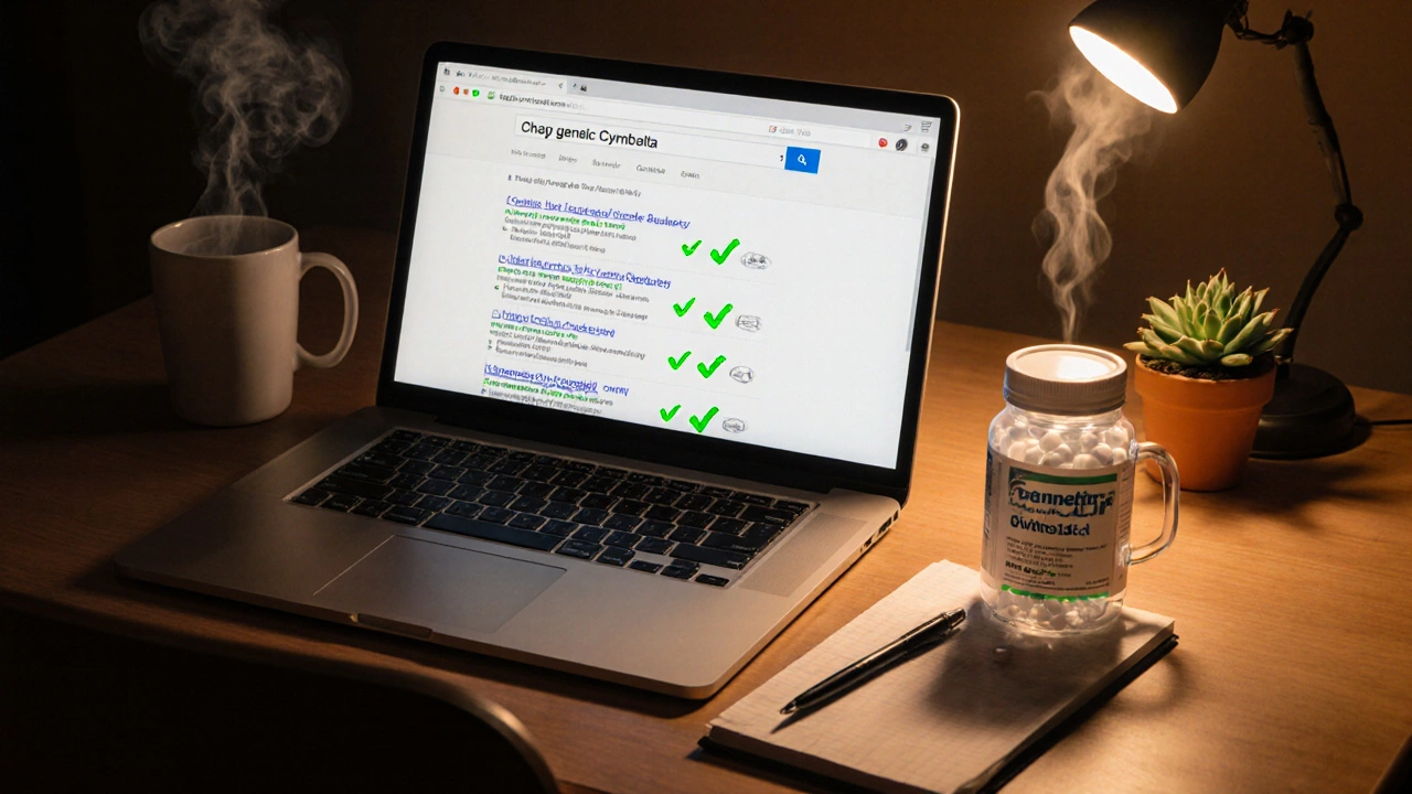 Buy Cheap Generic Cymbalta Online - Safe & Affordable Options