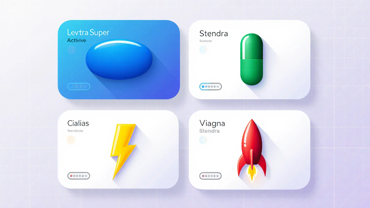 Levitra Super Active (Vardenafil) vs Other ED Pills: Full Comparison